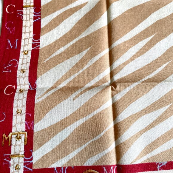 Authentic Vintage MCM Modern Creation München Scarf - Picture 8 of 11